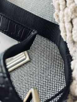 Bumbag Black croco