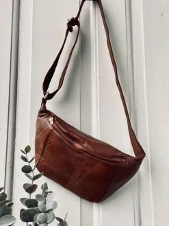Bumbag JUNE - Dark cognac