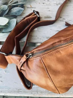 Bumbag JUNE - BIG Cognac