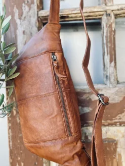 Bumbag JUNE - BIG Cognac