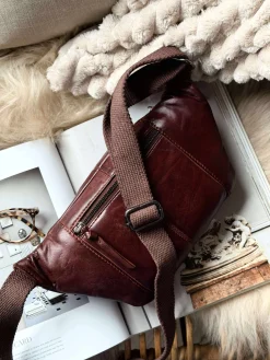 Bumbag JUNE - New Dark cognac