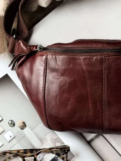 Bumbag JUNE - New Dark cognac