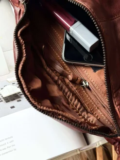 Bumbag JUNE - New Dark cognac