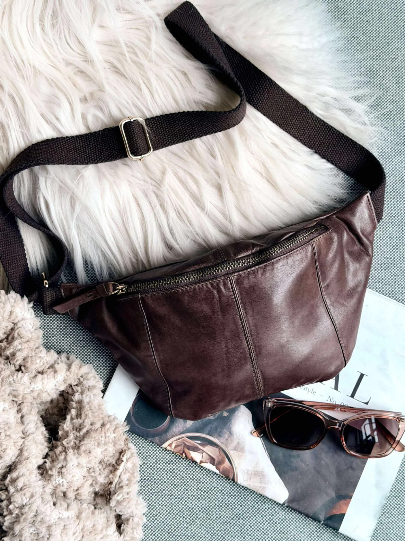 Bumbag JUNE True Brown