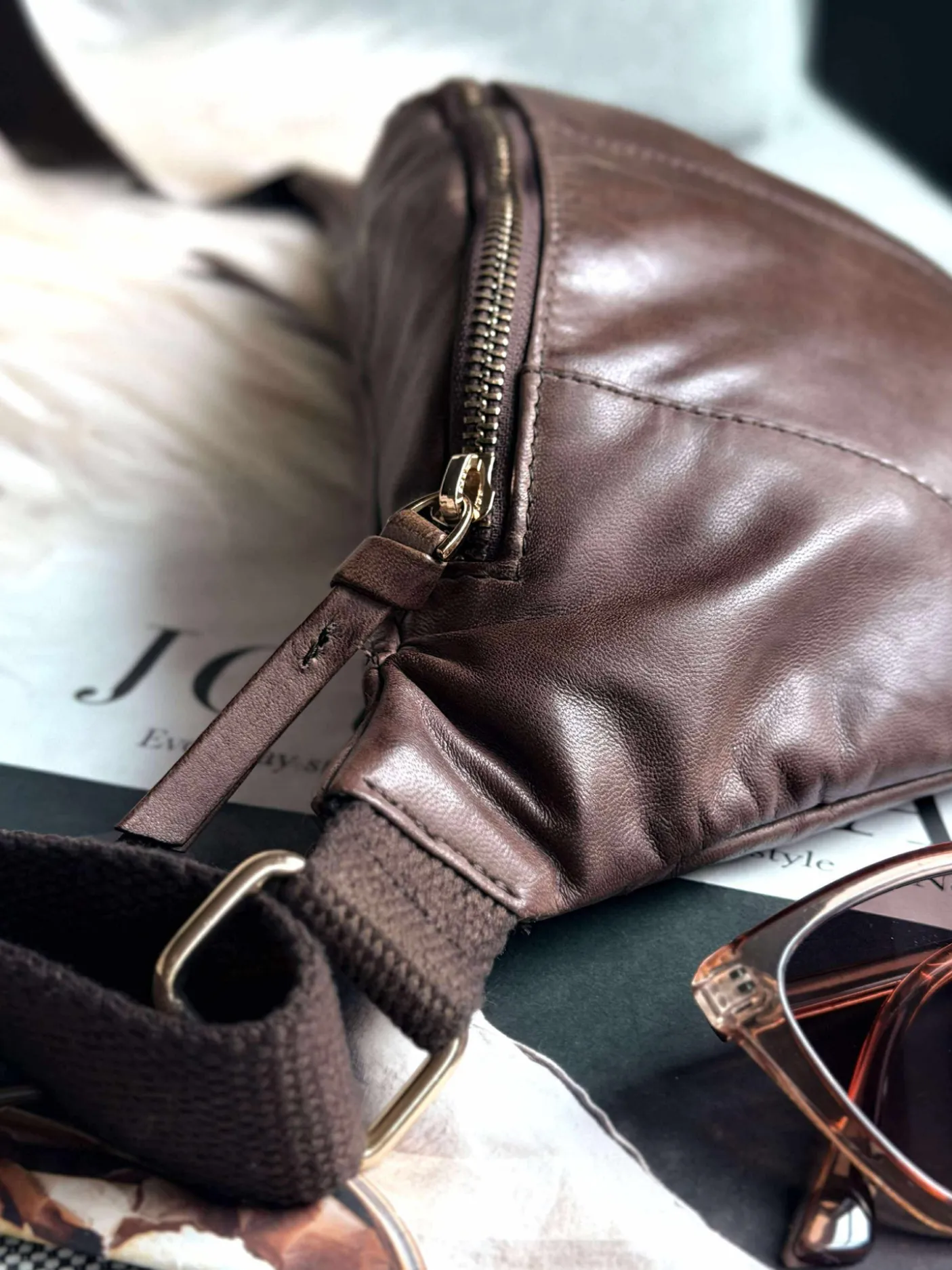 Bumbag JUNE True Brown