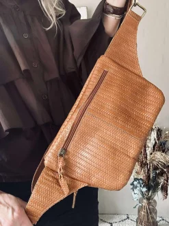 Bumbag Kaya - Cognac flet