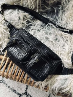 Bumbag Kaya - Sort flet