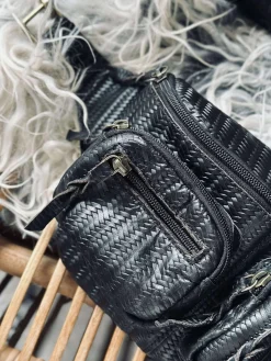 Bumbag Kaya - Sort flet