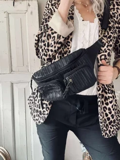 Bumbag Kaya - Sort flet