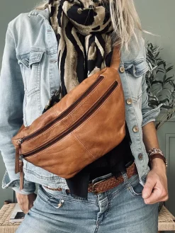 Bumbag LOCK - Cognac