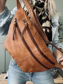 Bumbag LOCK - Cognac