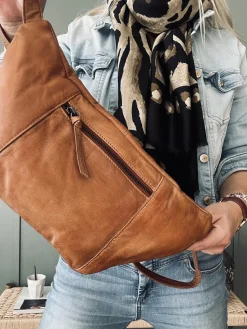 Bumbag LOCK - Cognac