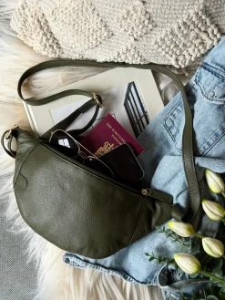 Bumbag Misse - Army / Gold