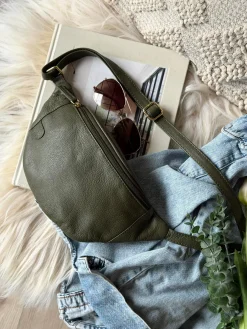 Bumbag Misse - Army / Gold