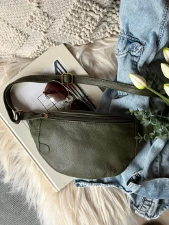 Bumbag Misse - Army / Gold