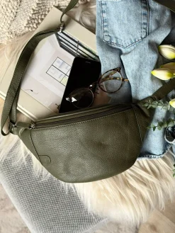 Bumbag Misse - Army / Silver