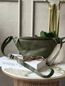 Bumbag Misse - Army / Silver