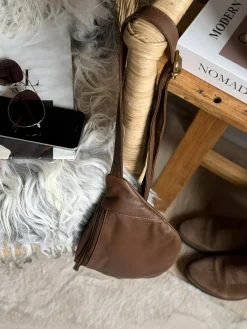 Bumbag Misse - Coffee / Gold