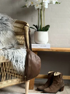 Bumbag Misse - Coffee / Gold