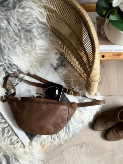 Bumbag Misse - Coffee / Silver