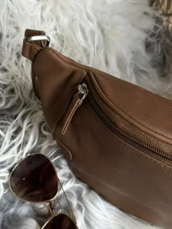 Bumbag Misse - Coffee / Silver