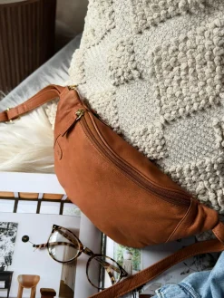 Bumbag Misse - Cognac / Gold