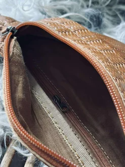 Bumbag Tasha - Cognac flet