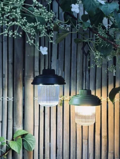 Campinglampe m. ledning - Color mix