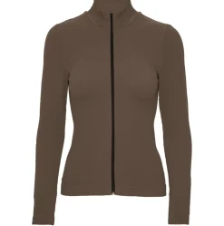 Cardigan Økotex Taupe – Mikrofiber