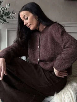 Cardigan Mohair - Chocolate