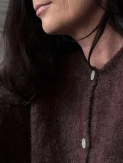 Cardigan Mohair - Chocolate