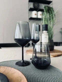 Champagneglas LUX - Røgfarvet 195ml