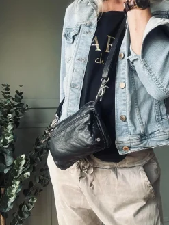 Clutch / crossover - Black / silver