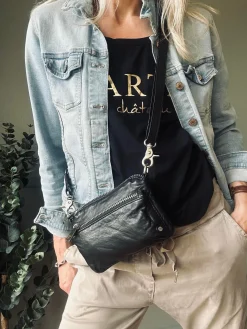 Clutch / crossover - Black / silver