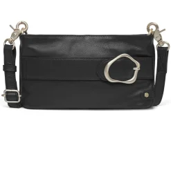 Clutch Berlin - Black leather