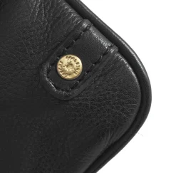 Clutch Berlin - Black leather