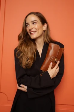 Clutch Jodi - Walnut