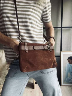 Clutch ruskind - Cognac