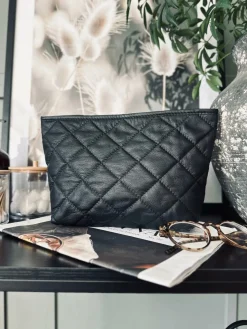 Clutch SOFT LEATHER – Black