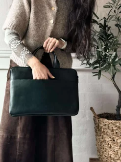 Computercover med håndtag og frontlomme