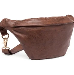 Cool Buffy Bumbag i smørblødt læder - Brandy