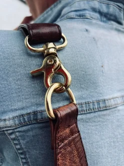 Cool Buffy Bumbag i smørblødt læder - Brandy