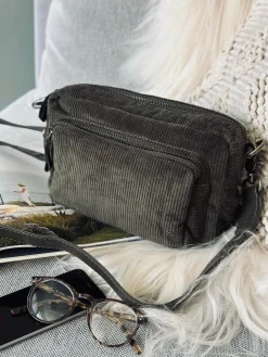 Crossbody Army fløjl