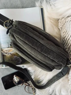 Crossbody Army fløjl