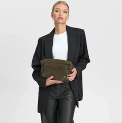 Crossbody Army fløjl