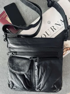 Crossbody Black – Ultra blød