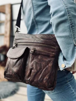 Crossbody BROWN - Ultra blød
