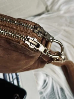 Crossbody clutch ALICE - Ruskind caramel