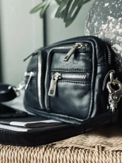 Crossbody Geneva – Black / silver