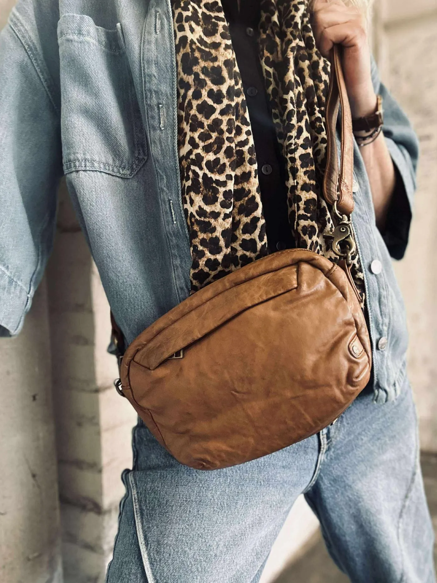 Crossbody Hanna Cognac